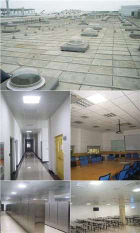 陽光照明走廊通道、會(huì)議室、儲(chǔ)存室、食堂應(yīng)用