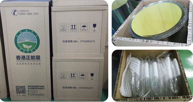 香港正能量蜂窩紙箱承載貨物圖