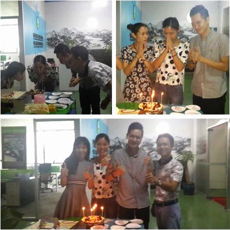 生日快樂(lè)！——正能量科技為員工慶生