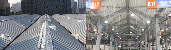 鋼結構建筑照明效果圖