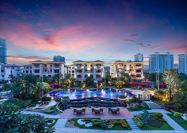 順德碧桂園頤翠庭無電照明系統應用