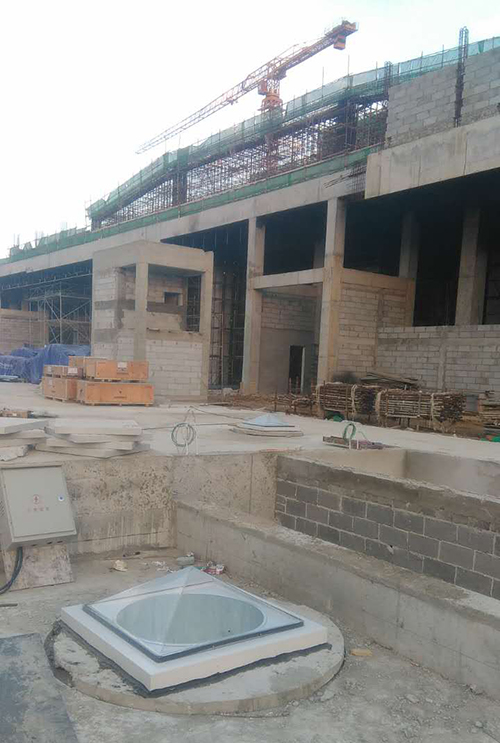 中鐵建設集團用正能量無電照明