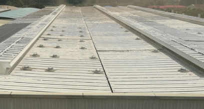 正能量無電照明系統(tǒng)在廠房應(yīng)用實拍圖（室外）