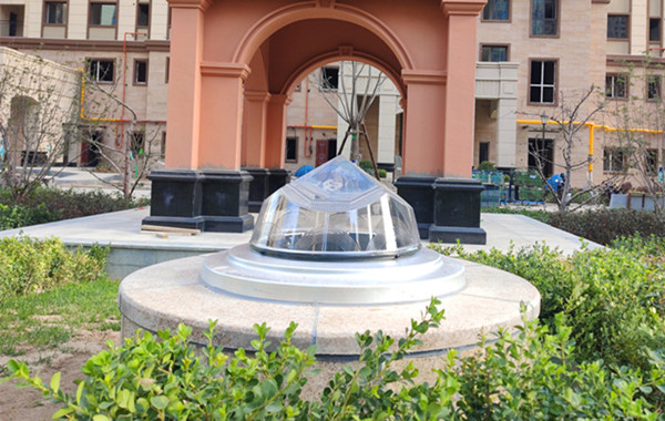 無電照明應用于定西關川景灣一期地下車庫