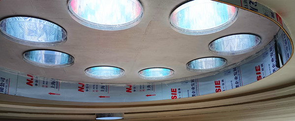 無電照明應用于蒙泰集團研發(fā)中心