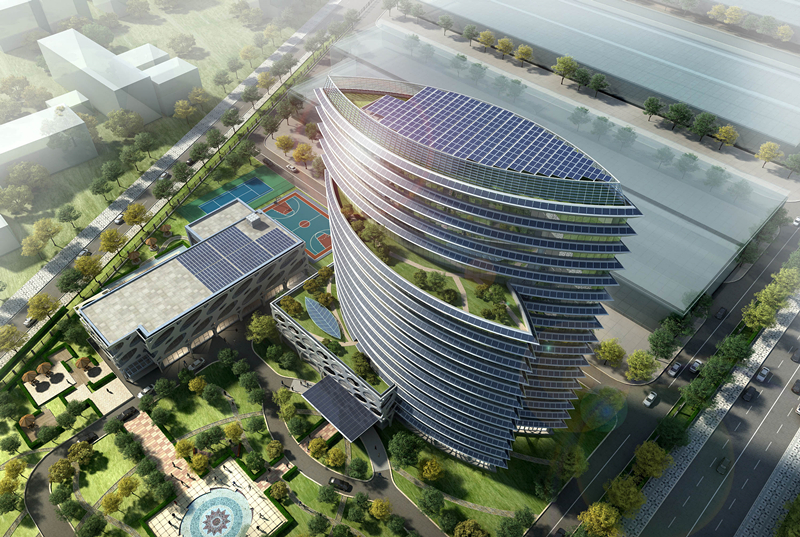 珠海興業(yè)集團能源大廈光導照明應(yīng)用