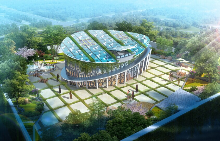 重慶京天能投零碳館光導照明應(yīng)用